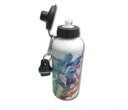 600Ml  Sports Bottle - White