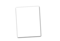 Hardboard Message Board / Placemat With Bright White Surface 203