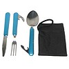 Knife And Fork Folding Set W/Bag - Blue
Convenient Draw String C