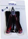 Kt5004 Tekut 8 Func multi-tool W/Nylon Sheath - Red 10Pce Disp Kt5004 Tekut 8 Func multi-tool W/Nylon Sheath - Red 10Pce Disp