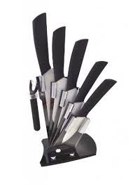 Knife Dao Kd0013 6 Pce Ceramic Set- 4 Knives W/Peeler & Acrylic Knife Dao Kd0013 6 Pce Ceramic Set- 4 Knives W/Peeler & Acrylic