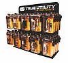 True Utility 10 Hook Black Acrylic Display True Utility 10 Hook Black Acrylic Display