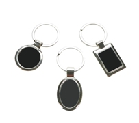 Oval Dot Keyring