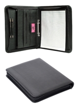 A4 koskin zip-around ring binder