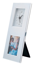 Analogue alarm clock & photo frame
