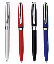 Metal ballpoint pen