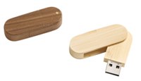 Eco Usb Flash Drive 4G Memory (Light Wood)