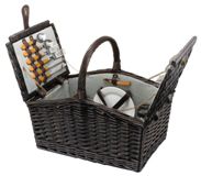 Willow Picnic Basket For 4