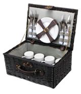 Willow Picnic Basket For 4