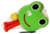 Toy Assorted Frog Foam Bat & Ball - Min Order - 10 Units