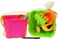 Toy Sand Bucket (Net Bag) - Min Order - 10 Units