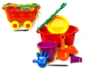 Toy Ok Pull Wagon With Accessories - Min Order - 10 Units