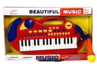 Toy B/O Organ With Mic Beautiful Music - Min Order - 10 Units Toy B/O Organ With Mic Beautiful Music - Min Order - 10 Units