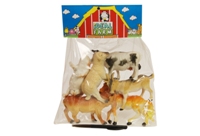 Toy 6pc Farmland Farm Animals - Min Order - 10 Units Toy 6pc Farmland Farm Animals - Min Order - 10 Units