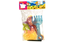 Toy Spade & Shapes Beach Set - Min Order - 10 Units