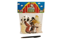 Toy 6pc Farm Animals - Min Order - 10 Units Toy 6pc Farm Animals - Min Order - 10 Units