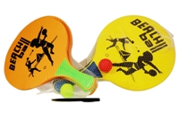 Toy Beach Ball Bat Set (Wood) - Min Order - 10 Units