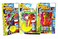 Toy Bubble Play Set - 6 Asst - Min Order - 10 Units