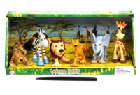 Toy 6 Funny Wild Animals In Display Box - Min Order - 10 Units Toy 6 Funny Wild Animals In Display Box - Min Order - 10 Units