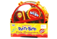 Toy Happy Party Band Drum Set - Min Order - 10 Units Toy Happy Party Band Drum Set - Min Order - 10 Units