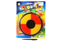 Toy Safety Dart Board On Card - Min Order - 10 Units