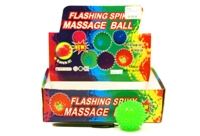 Toy Flashing Spiking Message Ball 12 In Disp - Min Order - 10 Un Toy Flashing Spiking Message Ball 12 In Disp - Min Order - 10 Un