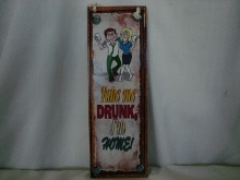 Golden Oldie Bar Sign - Min Order: 5 Units