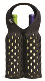 Built NY Fishnet Two-Bottle Tote Black