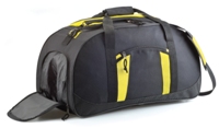 Wet & Dry Compartment Bag- Yellow
