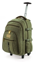 Canvas Laptop trolley Backpack