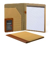A4 Park City Folder with Calculator