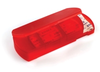 Pill Box with plaster drawer - Red