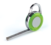 Carabiner Tape Measure-Lime