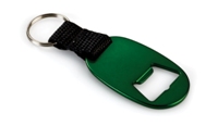 Bottle Opener Keyring - Green