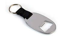 Bottle Opener Keyring - Silver