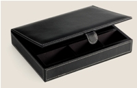 Leather Desk Organiser