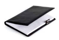 A5 Leather Cover incl Notebook - Black A5 Leather Cover incl Notebook - Black