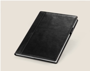 A4 leather Journal - Black