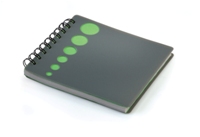 Notebook with CD Sleeve - Lime