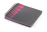 Notebook with CD Sleeve - Pink
