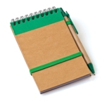 Eco-Friendly Punk Notebook-Green