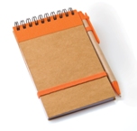 Eco-Friendly Punk Notebook-Orange