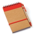 Eco-Friendly Punk Notebook-Red