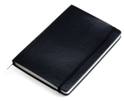 Journal With Elastic Closure- Black Journal With Elastic Closure- Black
