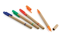 Eco Friendly Pen & Highlighter-Orange