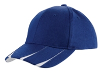 6 Panel Heavy Brushed V-Slit-R.Blu/White