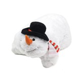 Snowman Santa Pillow/Toy - Musical
