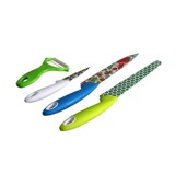 Knife Set 4 pc Patterned Set