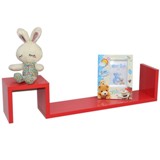 Shelf Set Wooden - Red