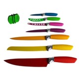 Colorful Knife Kitchen Set - Non Stick 8 Piece